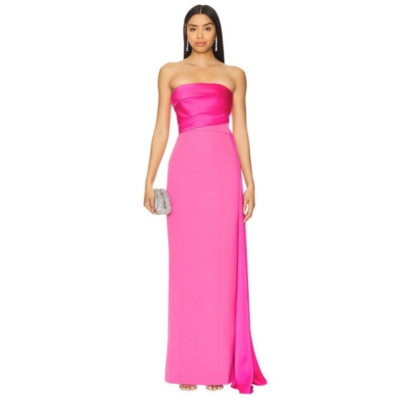 NBD Dresses & Skirts - NBD Amira Gown in Pop Pink